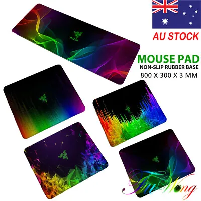 $5.59 • Buy Razer Gaming Mouse Pad Laptop Computer Mousepad PC Mat Desktop Anti-slip Rub Mac