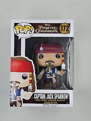Funko POP! ~ Disney Pirates Of The Caribbean ~ #172 Captain Jack Sparrow • £71.26