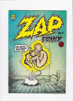 Zap Comix #0 [1967 Gd+] Second Print!  R. Crumb Story/art! • £18.47