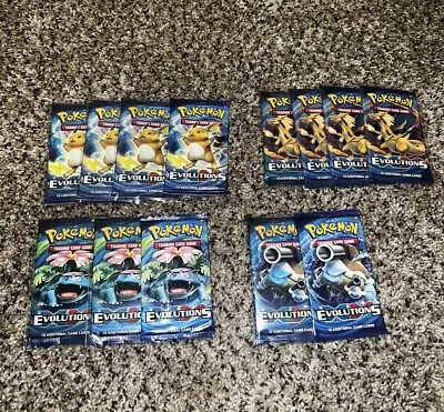1 Pokemon XY Evolutions Booster PACK RANDOM PULL Fr: Box / Tin *Unweighed SEALED • $19.99
