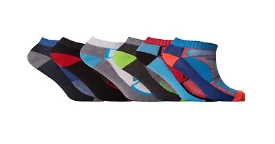 612 Pairs Men's Trainer Liner Ankle Funky Designs Adults Sports Socks UK 6-11 • $12.32