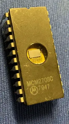 Mcm2708c Motorola 2708j Eprom 24-pin Cerdip Vintage 1979/80 Last Ones • $7.95