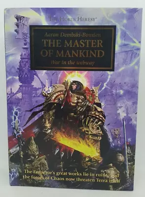 Warhammer 40k Horus Heresy #41 THE MASTER OF MANKIND Hardback With Dust Cover • £59.99