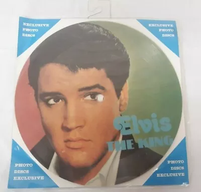 NOS ELVIS Presley 7  Picture Disc 45 Record Hard Headed Woman/Hot Dog DENMARK • $9.98