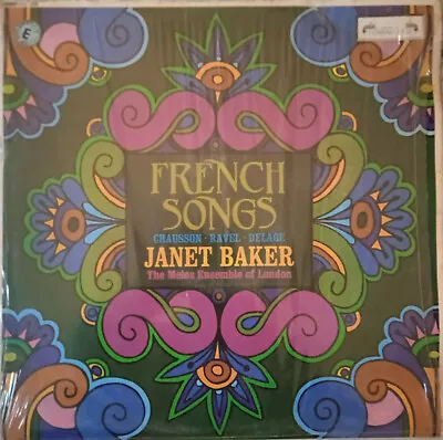 L'oiseau Lyre Sol 298 Ravel French Songs *janet Baker Hurwitz* 2k/2k Shrink • £35.99