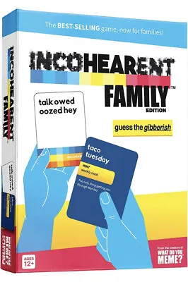 $20 • Buy New Sealed INCOHERENT Family Edition From Creators: What Do You Meme?