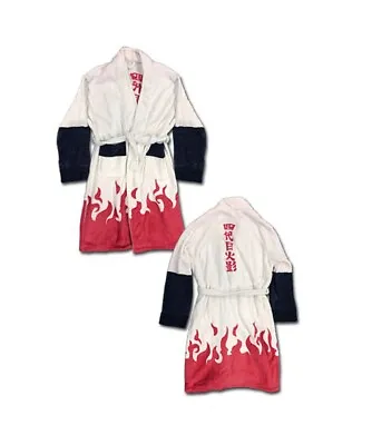 Naruto Shippuden 4Th Hokage Costume Fleece Bathrobe • $63.95