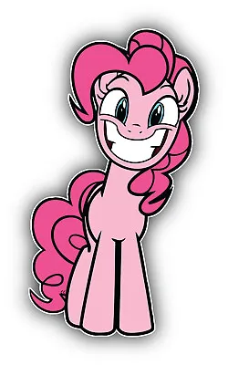 My Little Pony Cartoon Pinkie Pie Sticker Bumper Decal - ''SIZES'' • £3.56