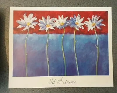  Nel Whatmore Art Print Tricelore Daisy Daises Flower Floral. • £12