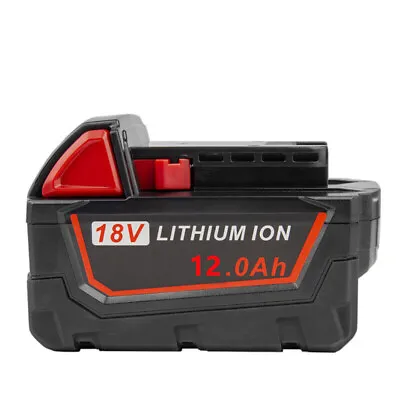 Battery For Milwaukee For M18 18V 12.0AH Extended Lithium 48-11-1890 / Charger • $21.89