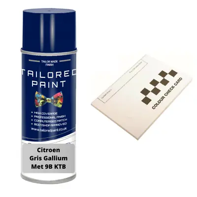 For Citroen 2000-Present Gris Gallium Met KTB Aerosol Spray Paint Rattle Can • £15.99