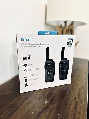 $170 • Buy Uniden 2-way Radio 80km Long Range Handsfree Waterproof Wirelress Charger