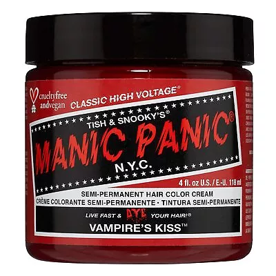 Manic Panic Hair Dye Semi-Permanent Hair Color 4oz (42 Vampire's Kiss) • $11.99