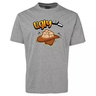 New Black Ugly As... Funny T Shirt 100% Cotton Size S - 10XL • $28.99