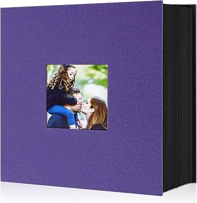 £24.99 • Buy Benjia Photo Album 6x4 Slip In, Linen Extra Large Capacity 1000 Pockets Photo