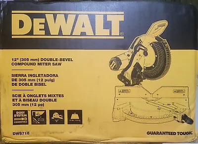 $309 • Buy NEW!!  DEWALT 15 Amp Corded 12 In. Compound Double Bevel Miter Saw