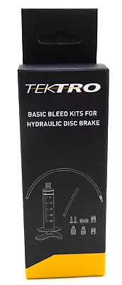 Tektro Basic Bleed Kit- Syringe Plastic Tubing Hose Retainer Fittings • $16.95