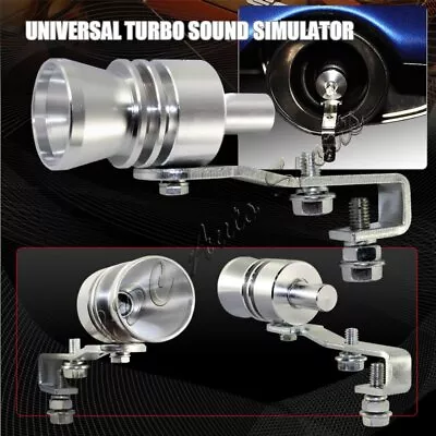 L-Size Fake Turbo Sound Exhaust Blow Off Valve Simulator Whistler Universal • $7.50