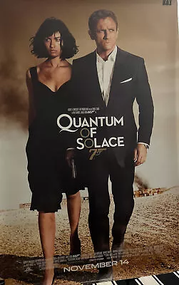 QUANTUM OF SOLACE (2008) JAMES BOND MoviePoster.Sepia Version 27x40 DANIEL CRAIG • $38