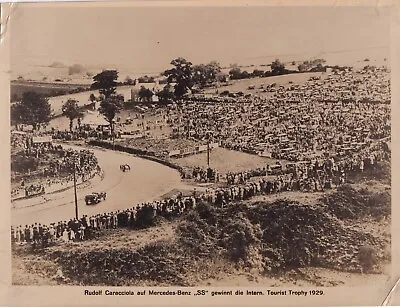 Rudolf Caracciola Auf Mercedes Benz  Ss Gewinnt Die Intern Tourest Trophy Photo • £14.99