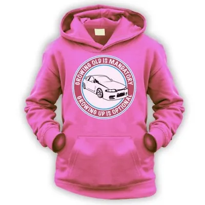 Grow Up Optional Skyline Kids Hoodie -x9 Colours- R33 Funny JDM Drift Furious • $54.95