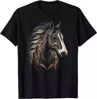 HOT SALE! Horse Tribal Abstract Native American Graphic T-Shirt S-5XL • $23.99