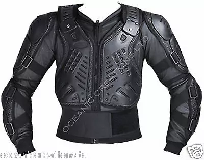 Motocross Enduro Mx Motorcycle Ce Armoured Body Armour Bionic Protection Jacket • $49.77