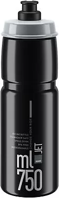 Elite SRL Jet Water Bottle - 750ml Black/Gray • $12.07
