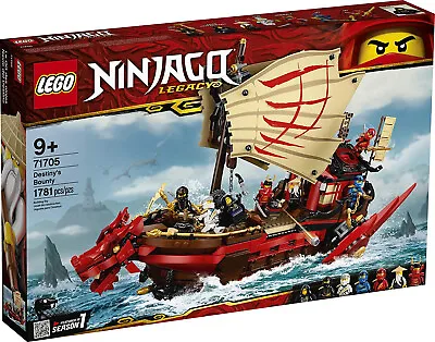 Lego 71705 NINJAGO Legacy Destiny’s Bounty New Sealed • $351.49