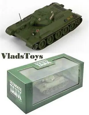 Atlas Editions 1:72 T-34/76 Tank Soviet Army Kursk 1943 4660-103 • $26.95