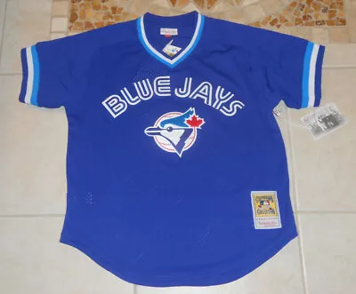 NWT Mitchell & Ness Toronto Blue Jays BP Jersey 1993 Joe Carter #29 Large • $65