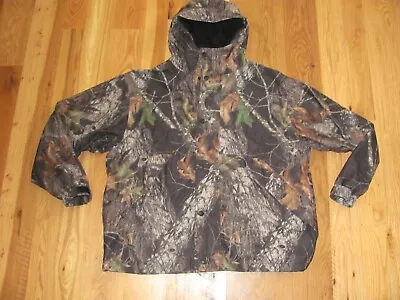 Cabela's Dry-Plus Mossy Oak Mesh Lined Hunting Jacket  Hooded NEW Men's XL (H14) • $74.99