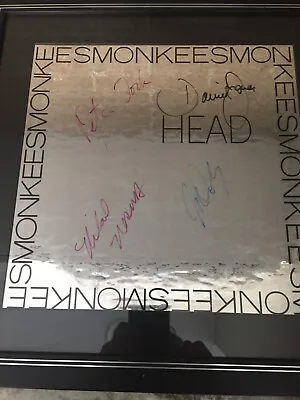 The Monkees Signed Autograph Framed Head Album Jones Nesmith Tork Dolenz Jsa Loa • $1475