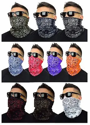 Mato & Hash Multi Functional Tube Bandanna Mask Scarf Headband Gaiter • $11.99