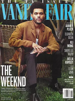 Vanity Fair Magazine June 2023 TV Issue The Weeknd Abel Tesfaye  Aubrey Plaza • $3.99