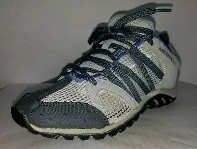 Merrell Womens Mykos Octo Stretch Periwinkle/Ice Hiking Shoes Size 6 MSRP $80 • $37.99