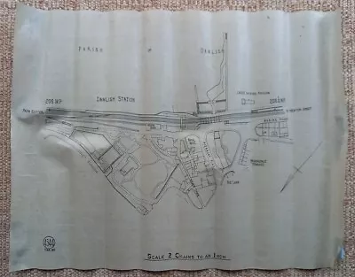 Southern Railway Track Plan Dawlish On Exeter To Newton Abbot Line • £8