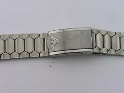 Vintage Wittnauer Watch Band SS By Kestenmade Bambi 6 1/4  Long 17.6mm Ends • $20