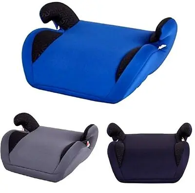 Booster Seat Child Deluxe Car Safety Cushion Kids 3-12 Years 15-36KG Group 2&3 • £16.98