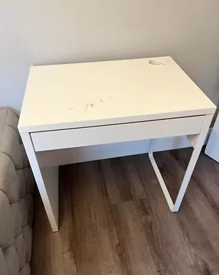 IKEA MICKE Desk - White/Blue (302.960.24) • £10