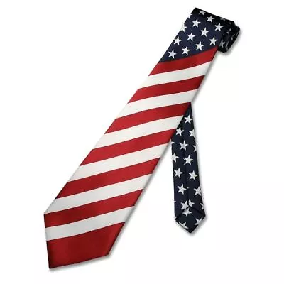 American Flag Mens Neck Tie USA Patriotic NeckTie • $12