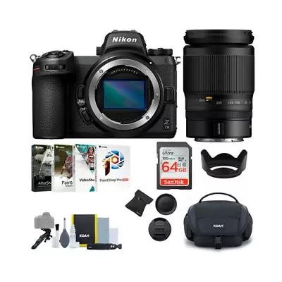 Nikon Z 7II Mirrorless Digital Camera With 24-200mm Lens And Accessory Bundle • $3949