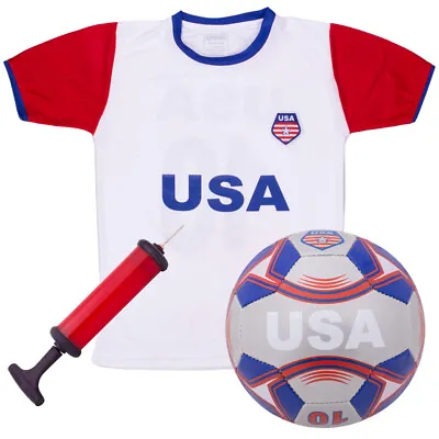 Usa Kids Soccer Kit - X-Large Sscr-706 • £14.24