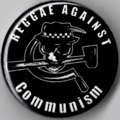 £1.15 • Buy REGGAE AGAINST COMMUNISM Pin Button Badge 25mm - TROJAN SKINHEAD SKINGIRL SHARP 