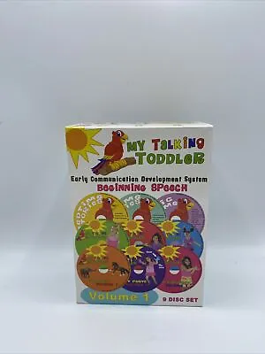 My Talking Toddler Beginning Speech Development System 9 DVD Set - Vol 1 • $18.04