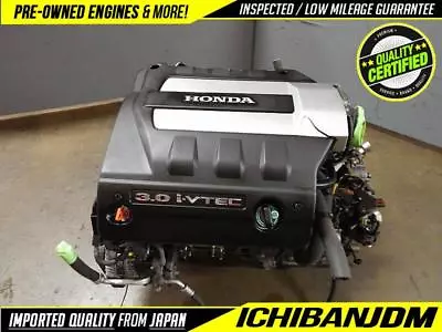 HONDA ACCORD ENGINE J30 J30A IVTEC MOTOR 3.0L V6 JDM 2003-2007 ENGINE ONLY #2 • $995