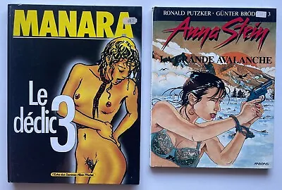 1994 French Adult Comics Manara Le Declic3” Anna Stein” • £50