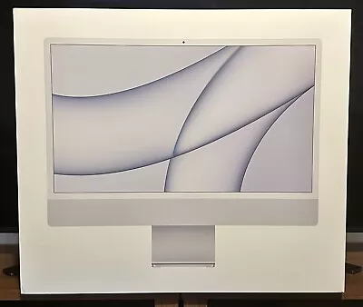 £900 • Buy Apple IMac 24  (256GB SSD, Apple M1, 3.20GHz, 8GB, 7-Core GPU) Silver - MGTF3B/A