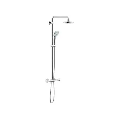 £298.92 • Buy GROHE Shower System Euphoria 180 27296_1 With Thermostat 450 Mm Shower Arm Chrome