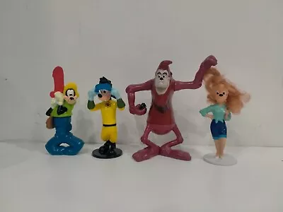 X4 1996 McDonald’s Disney A Goofy Movie Roxanne Full Complete Toy Figures • £9.50